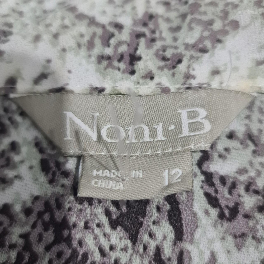 Snake print blouse Size 12 - Picture 2 of 2